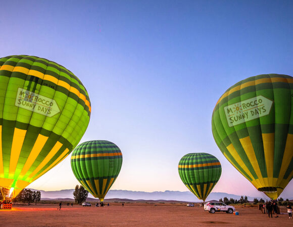 Marrakech hot air balloon ride
